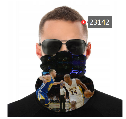 NBA 2021 Los Angeles Lakers #24 kobe bryant 23142 Dust mask with filter->->Sports Accessory